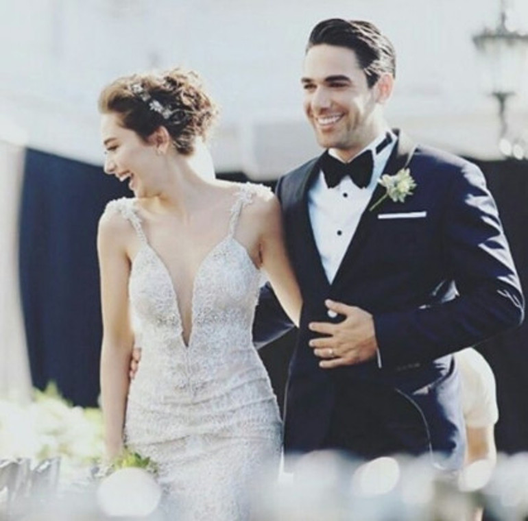 Kadir Doğulu ile Neslihan Atagül evlendi.. İşte o düğünden fotoğraflar