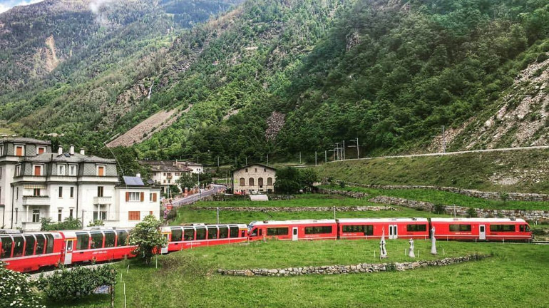 Bir rüya yolculuğu: Bernina Treni