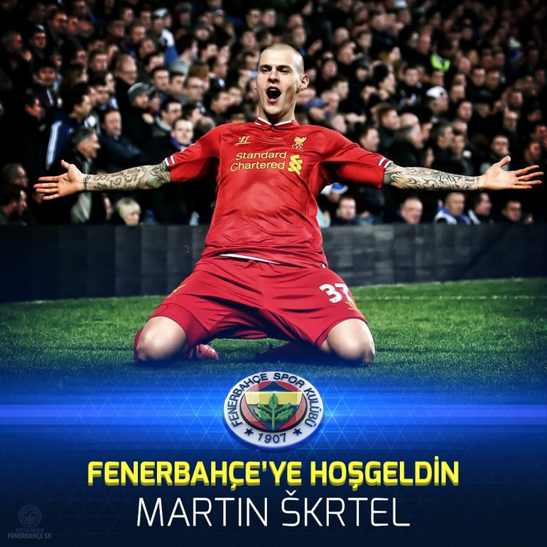 Fenerbahçe Skrtelin imza törenini duyurdu