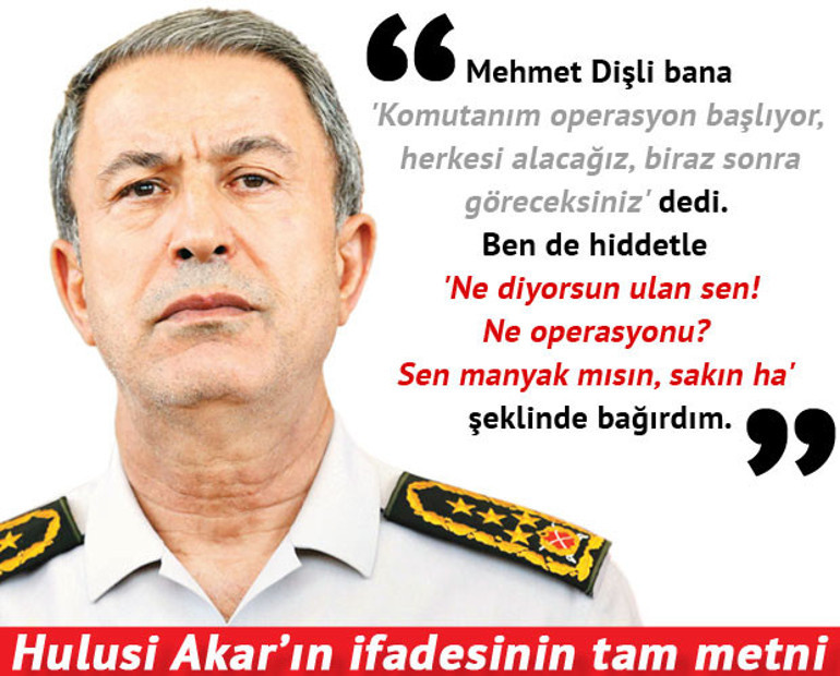 Mehmet Dişlinin ifadesi ortaya çıktı