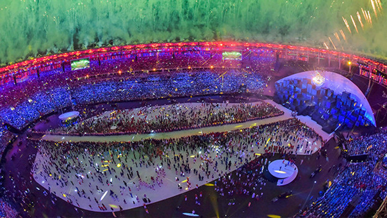Rio Olimpiyatlarına muhteşem açılış