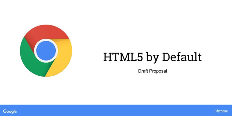 Chromeda Flash yerini HTML5e bırakıyor