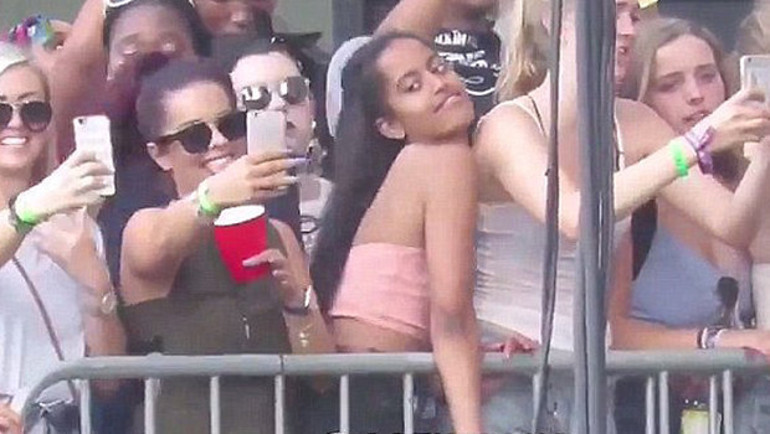 Obama'nın kızının esrar içtiği iddia edildi