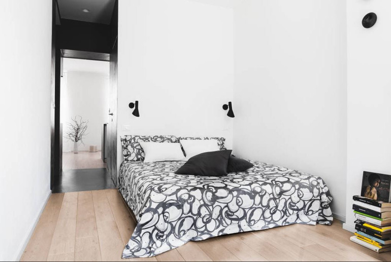 Küçük yatak odaları için 6 parlak fikir