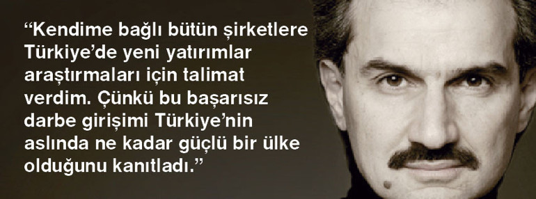 Suudi prens El Velid: Tüm servetimi kadınlara bırakacağım