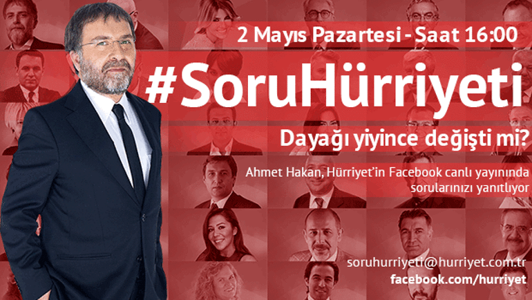 Hürriyetin tüm yazarları #SoruHürriyetinde...