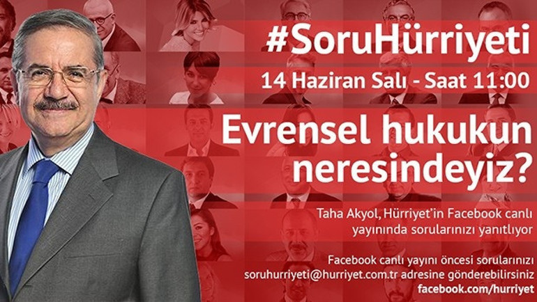 Hürriyetin tüm yazarları #SoruHürriyetinde...
