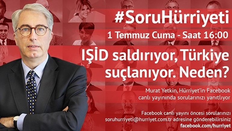 Hürriyetin tüm yazarları #SoruHürriyetinde...