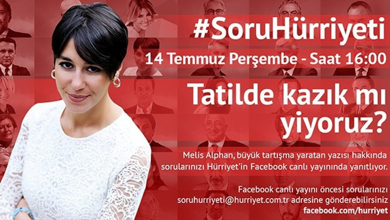 Hürriyetin tüm yazarları #SoruHürriyetinde...