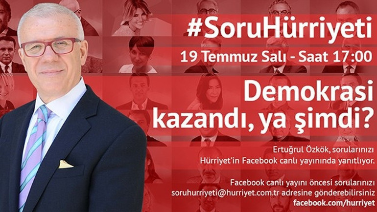 Hürriyetin tüm yazarları #SoruHürriyetinde...