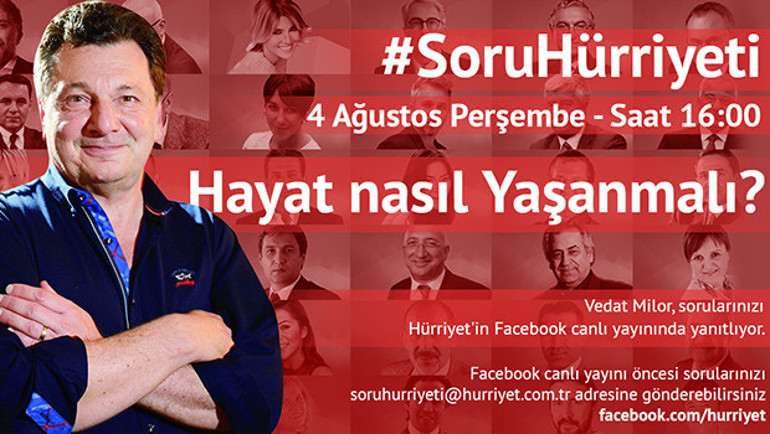 Hürriyetin tüm yazarları #SoruHürriyetinde...