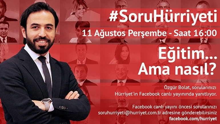 Hürriyetin tüm yazarları #SoruHürriyetinde...