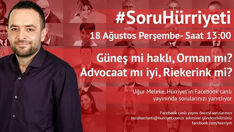 Hürriyetin tüm yazarları #SoruHürriyetinde...