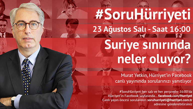 Hürriyetin tüm yazarları #SoruHürriyetinde...