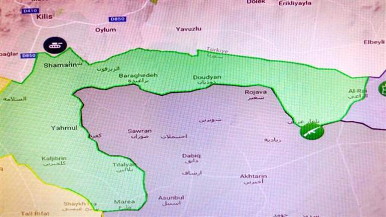 Teröristler 'Dabık'a yığınak yapıyor!