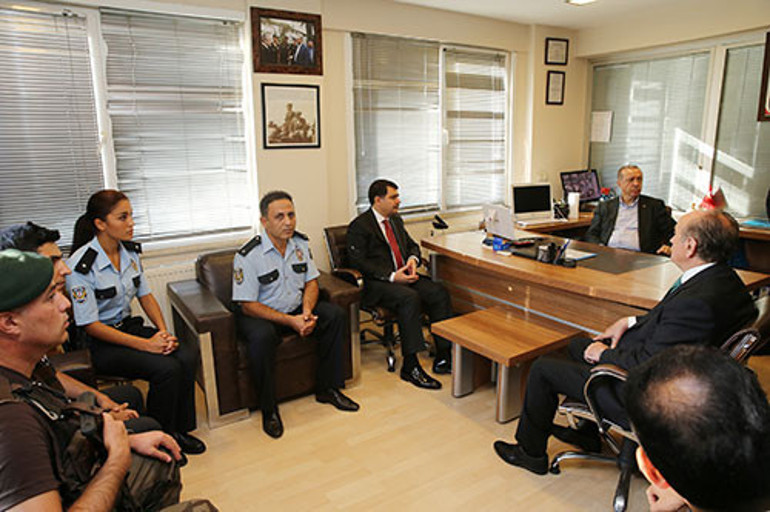 Cumhurbaşkanı Erdoğan'dan sürpriz ziyaret