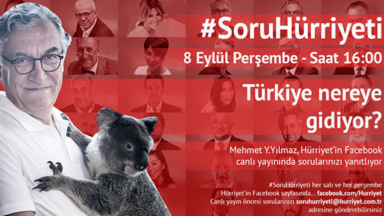 Hürriyetin tüm yazarları #SoruHürriyetinde...