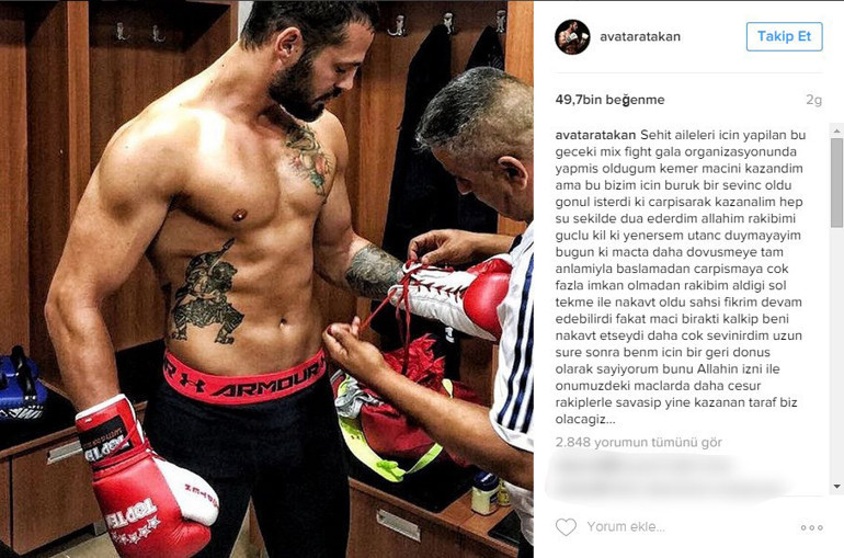 Avatar Atakan rakibini nakavt etti