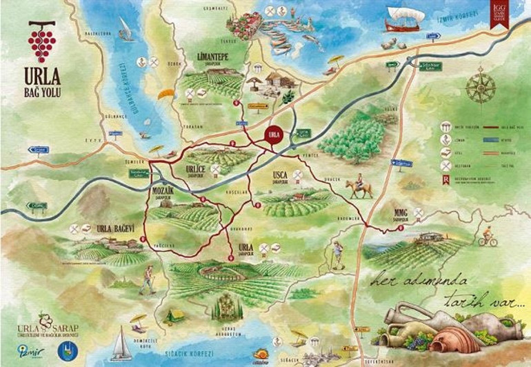 Toscana’yı boşver eylülde URLA’ya gel