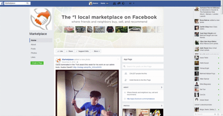 Facebooktan yemek siparişi verilebilecek