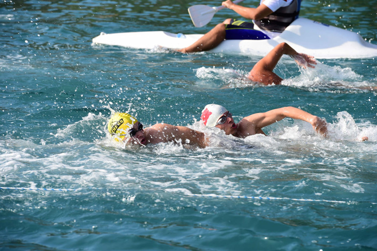 Özel sporcular Fethiyede yarıştı