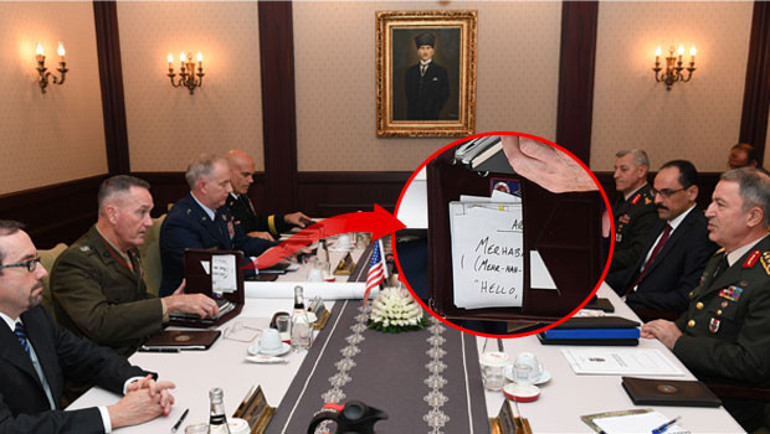 Akar ile Dunford Suriye ve Irakı görüştü