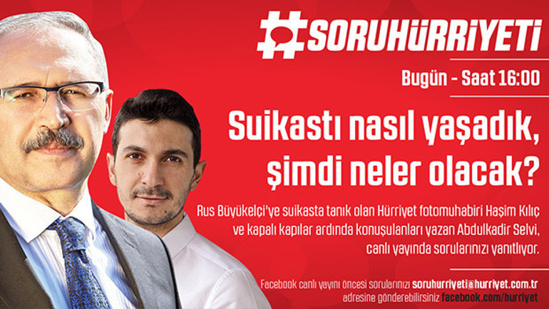 Hürriyetin tüm yazarları #SoruHürriyetinde...