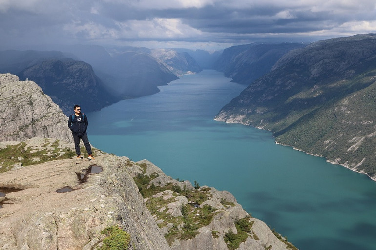 En zorlu tırmanış: Preikestolen / Norveç