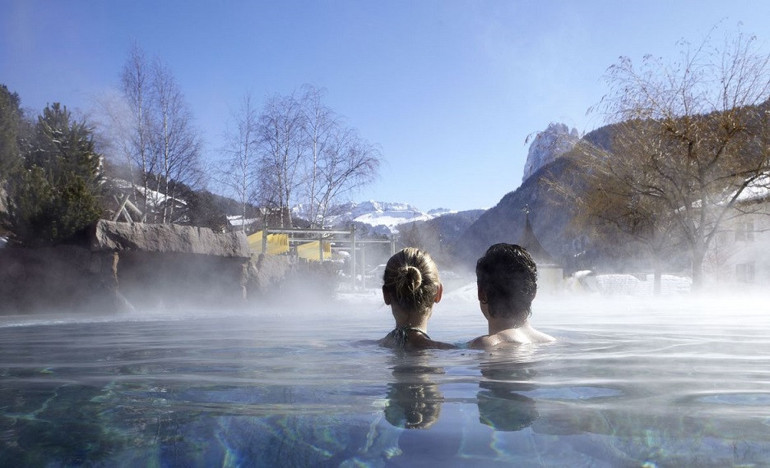 Dolomit Alplerinde Spa macerası