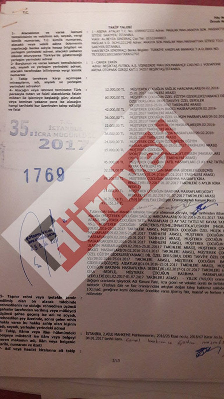 Asena Atalaydan Caner Erkine ikinci şok