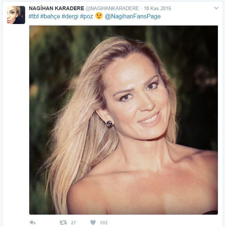 Nagihan Karadere kimdir, kaç yaşında Nagihan Karaderenin yeni hali