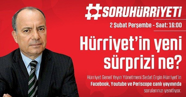 Hürriyetin tüm yazarları #SoruHürriyetinde...