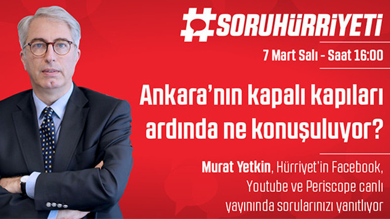 Hürriyetin tüm yazarları #SoruHürriyetinde...