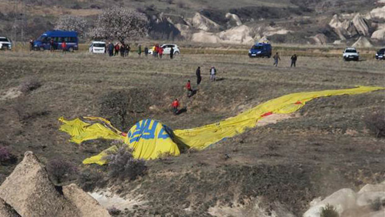 Son dakika: Kapadokyada balon düştü Ölü ve yaralı sayısı açıklandı