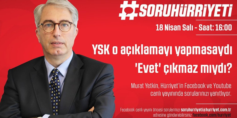 Hürriyetin tüm yazarları #SoruHürriyetinde...