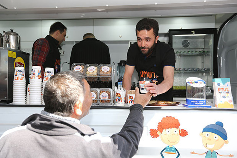 Umut Kafe kanserli çocukların umudu olacak