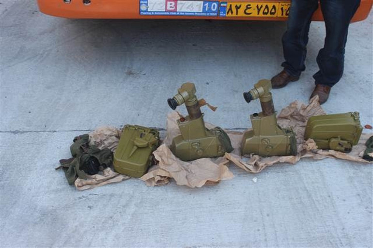 Zonguldak Limanında operasyon: Füze parçaları ele geçirildi