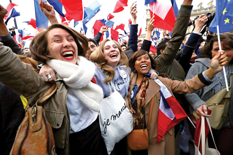 Fransa’da zafer Macron’un