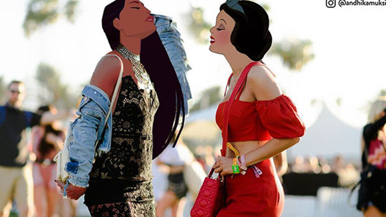 Disney prenseslerini hiç böyle görmediniz...