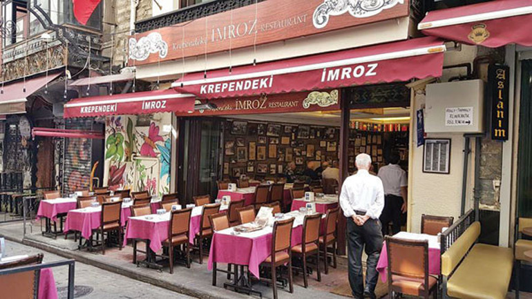 Nevizade’de bir meyhaneye gideceksem aklıma gelen ilk yer Krependeki İmroz Restaurant