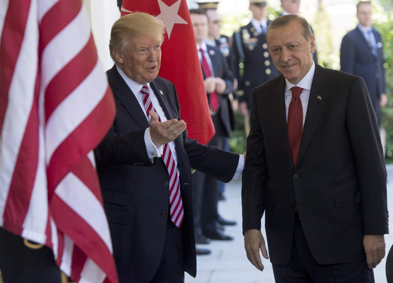 Son dakika: Trumpla basın toplantısında Erdoğandan flaş YPG ve FETÖ mesajları