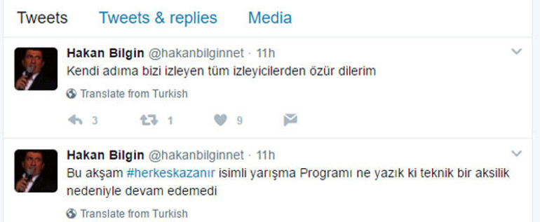 Televizyon tarihinde bir ilk...‘Herkes Kazanır’ yarışması ilk gününde canlı yayında bitirildi