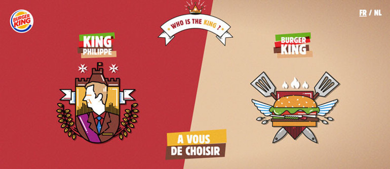 ‘Kral kim’ diye soran reklam, Belçika kralını kızdırdı