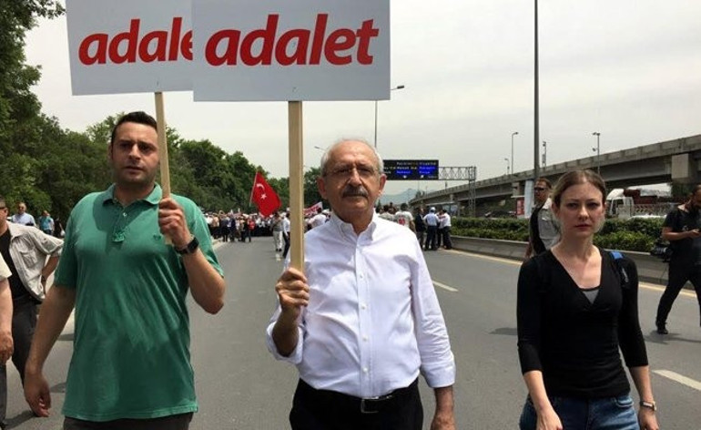 İşte Kılıçdaroğlunun ilk gün yürüdüğü yol... Yürüyüş kaç gün sürecek