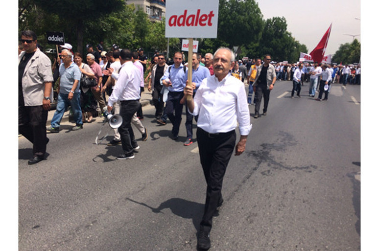 İşte Kılıçdaroğlunun ilk gün yürüdüğü yol... Yürüyüş kaç gün sürecek