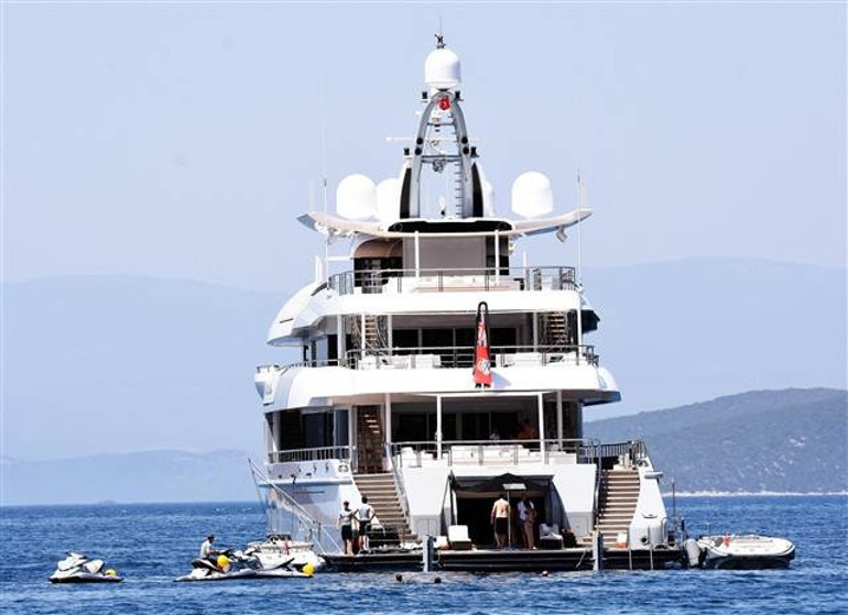 Suudi prens ve prensesler Bodrum’da tatilde