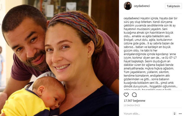 Okan Alinin yüzünü gösterdi