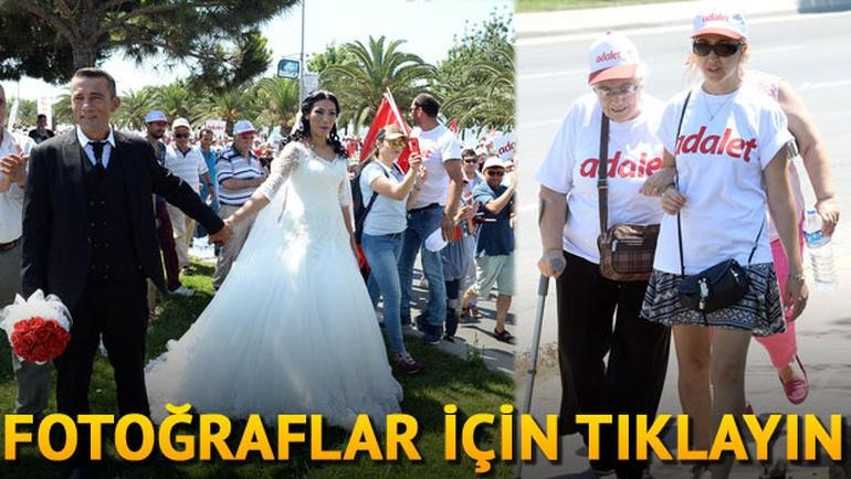 Son dakika… Kılıçdaroğlu Maltepe miting alanına varmak için Adalet Yürüyüşü’nün son etabına başladı