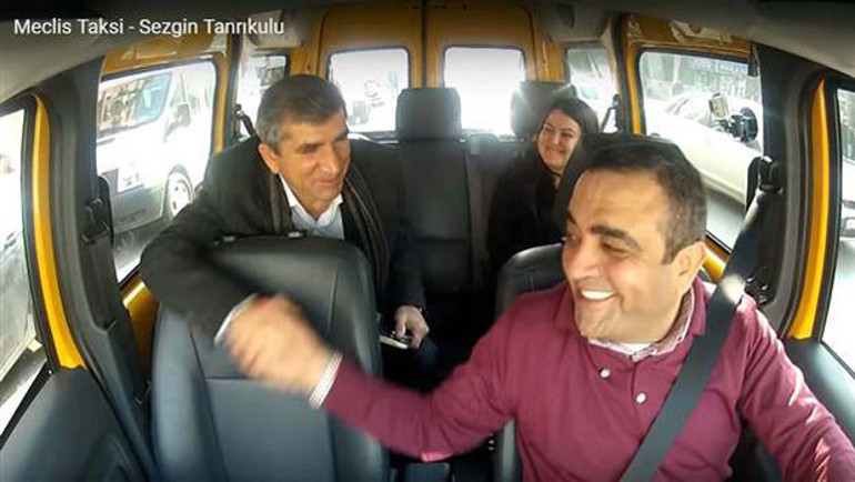 Elçi ve Tanrıkulunun Meclis Taksi görüntüleri ortaya çıktı