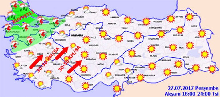 Meteoroloji uyardı İstanbullular bu akşama dikkat